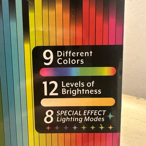 Bower 10” Tabletop Colorful LED Ring Light with Tripod - Picture 5 of 7